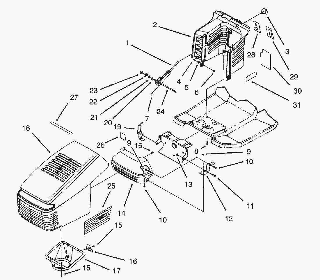 Listes de pièces de rechange