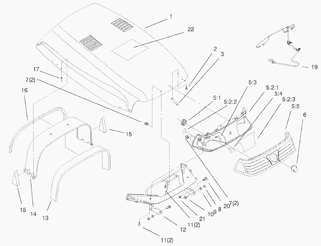Listes de pièces de rechange
