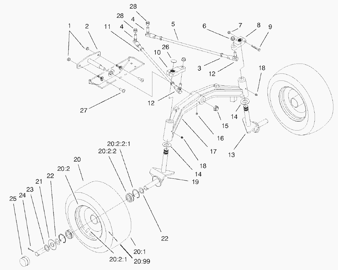 Listes de pièces de rechange