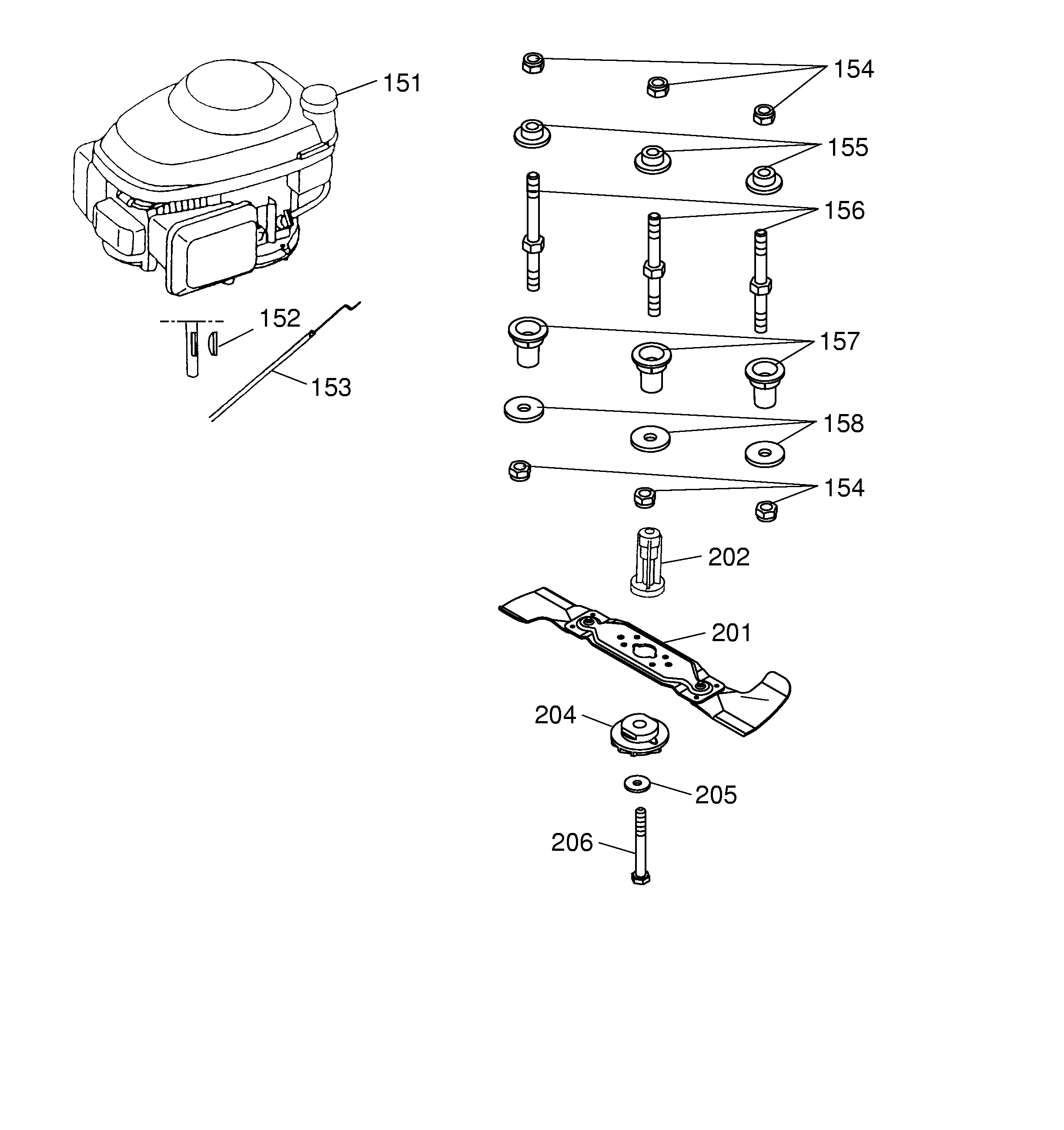 Listes de pièces de rechange