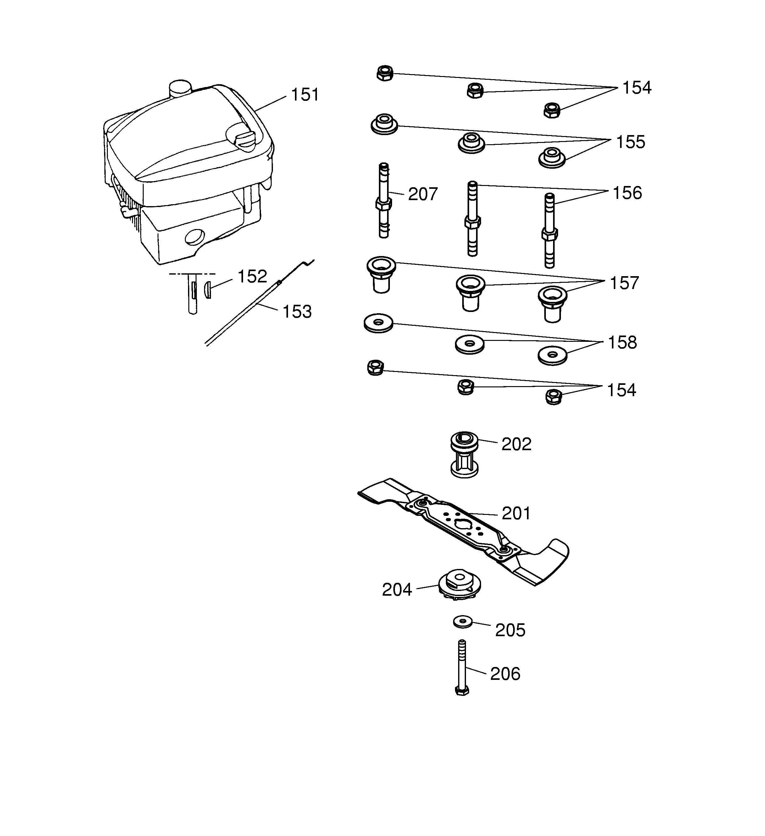 Listes de pièces de rechange