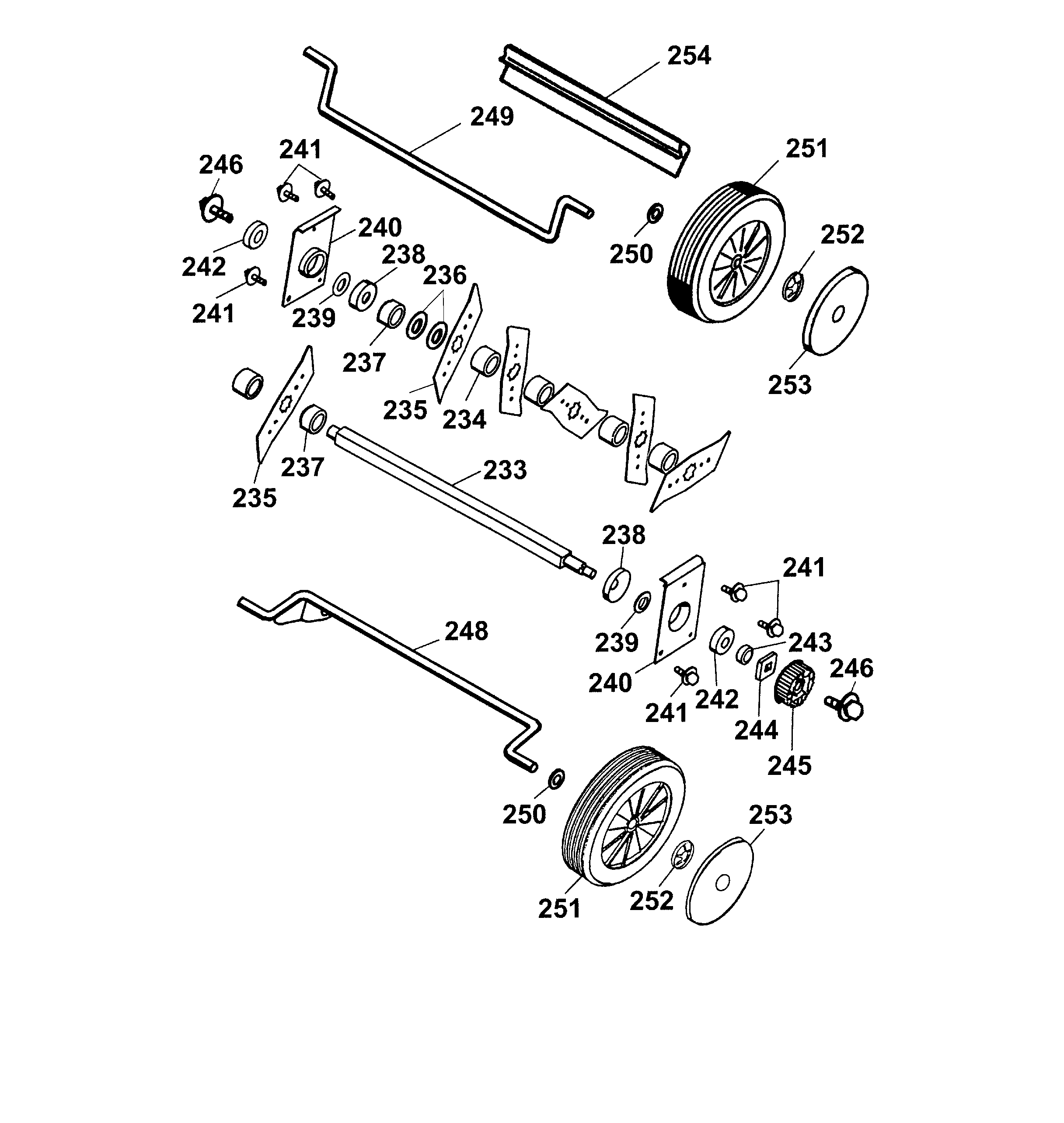 Listes de pièces de rechange
