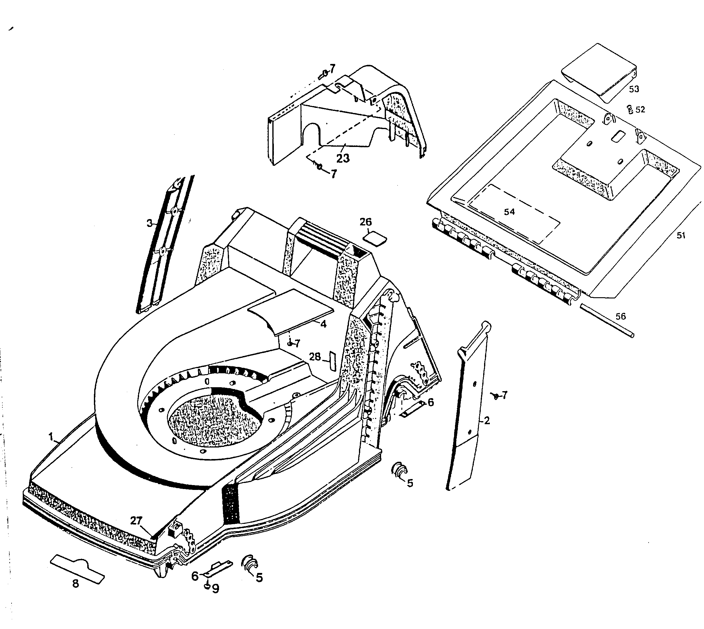 Listes de pièces de rechange