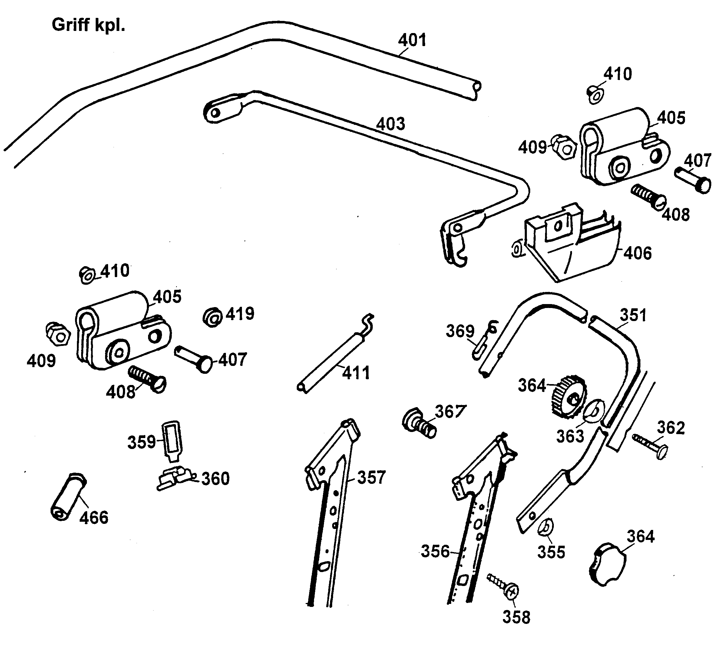 Listes de pièces de rechange
