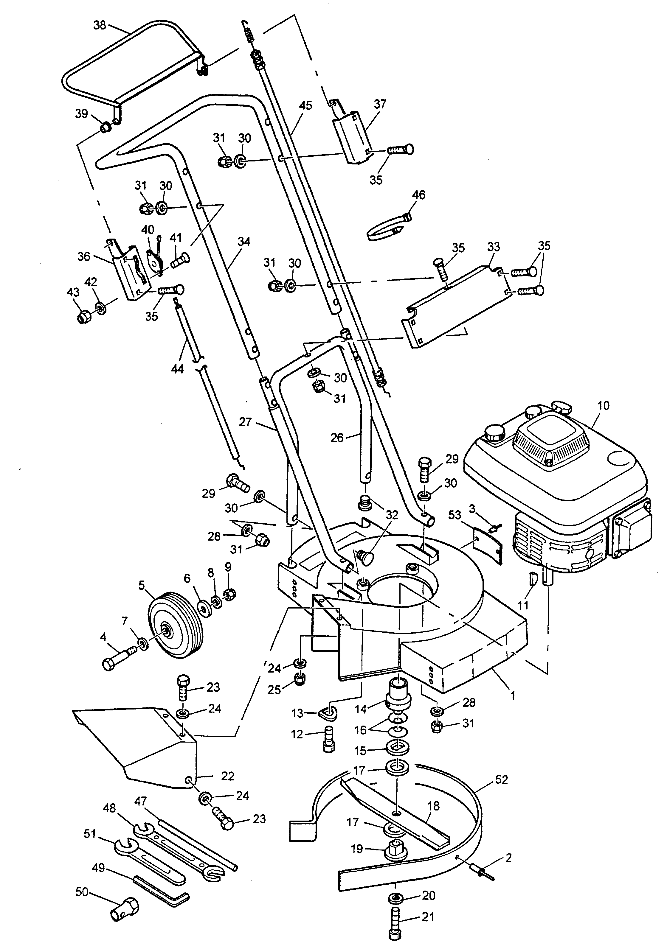 Listes de pièces de rechange