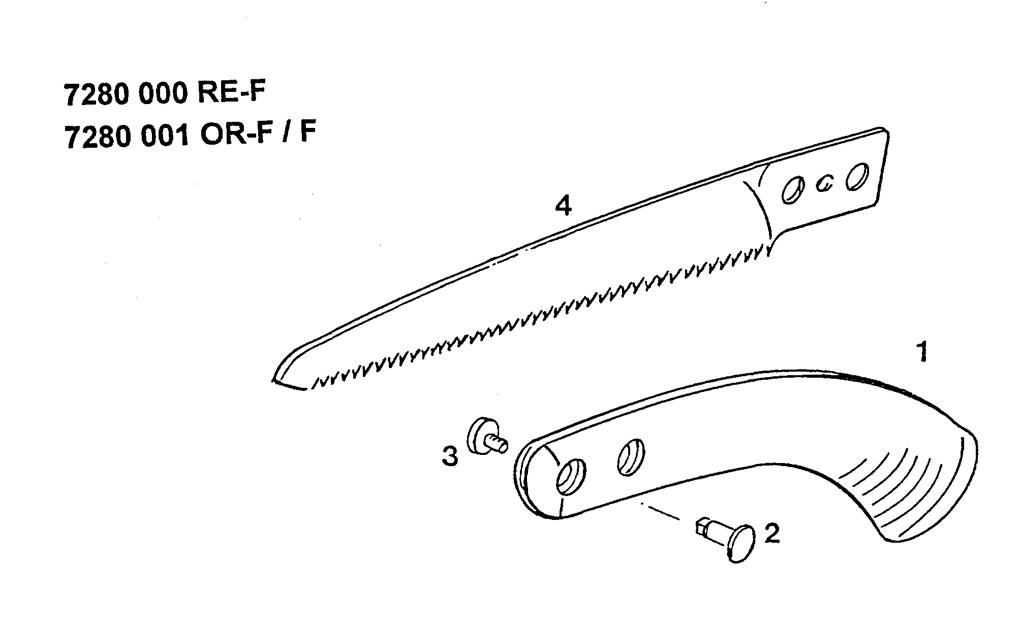 Listes de pièces de rechange