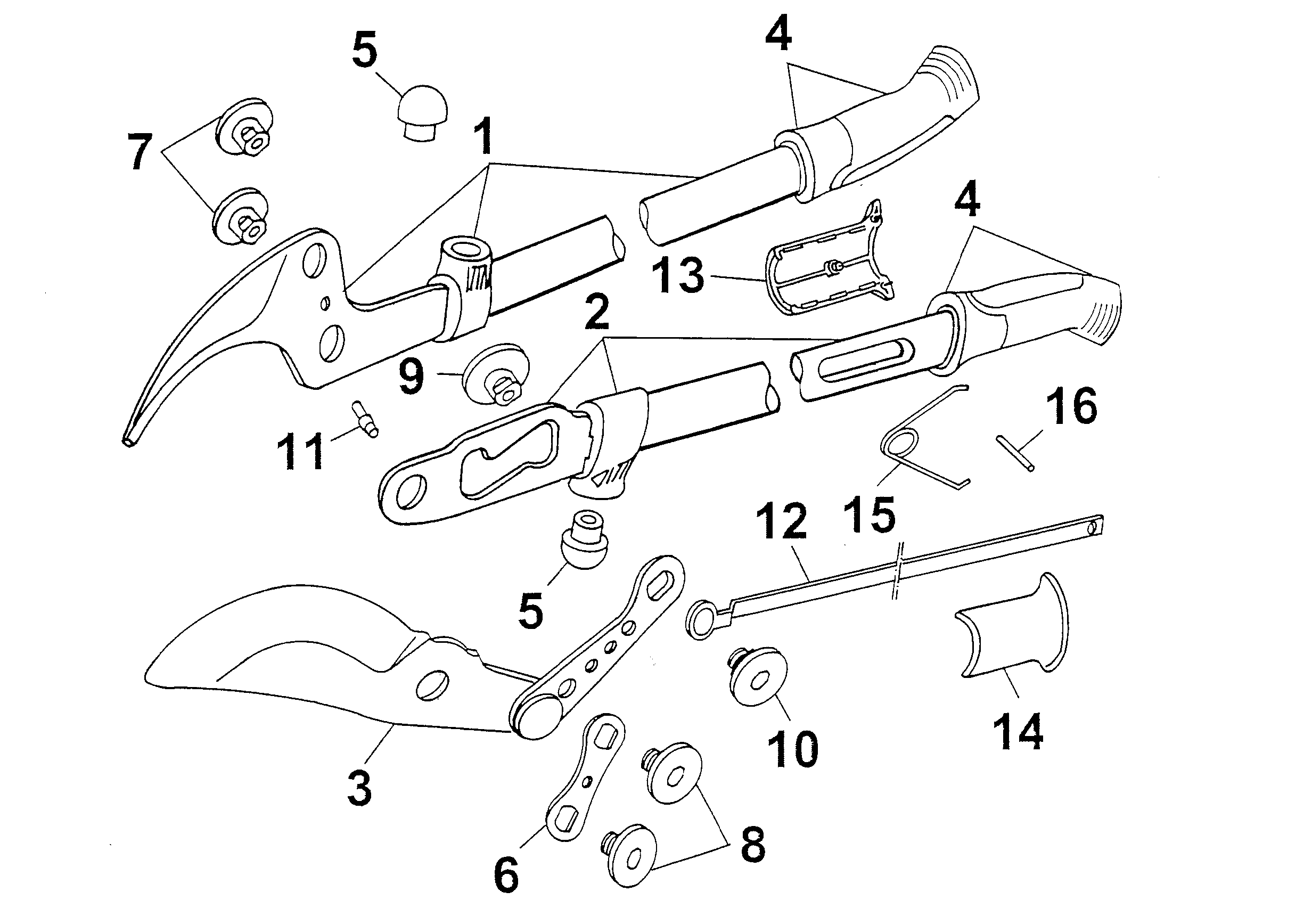 Listes de pièces de rechange
