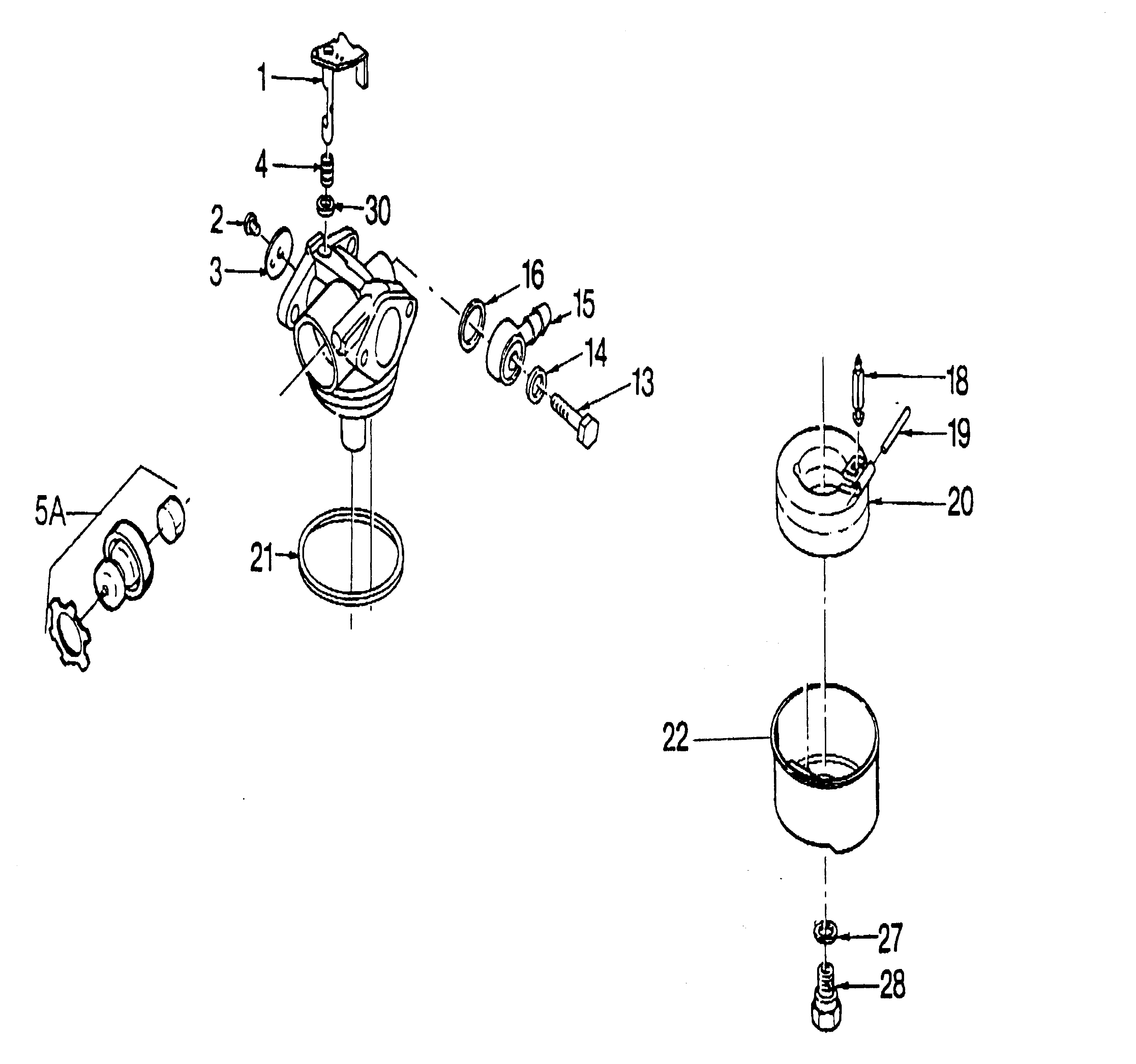 Listes de pièces de rechange