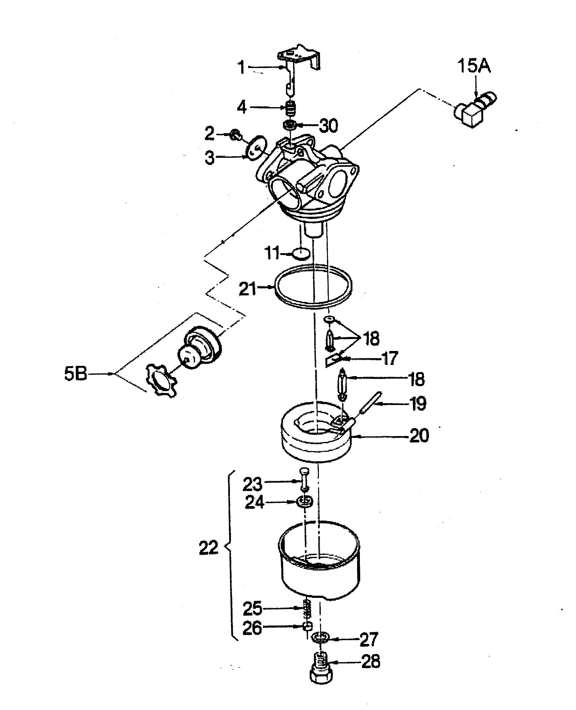 Listes de pièces de rechange