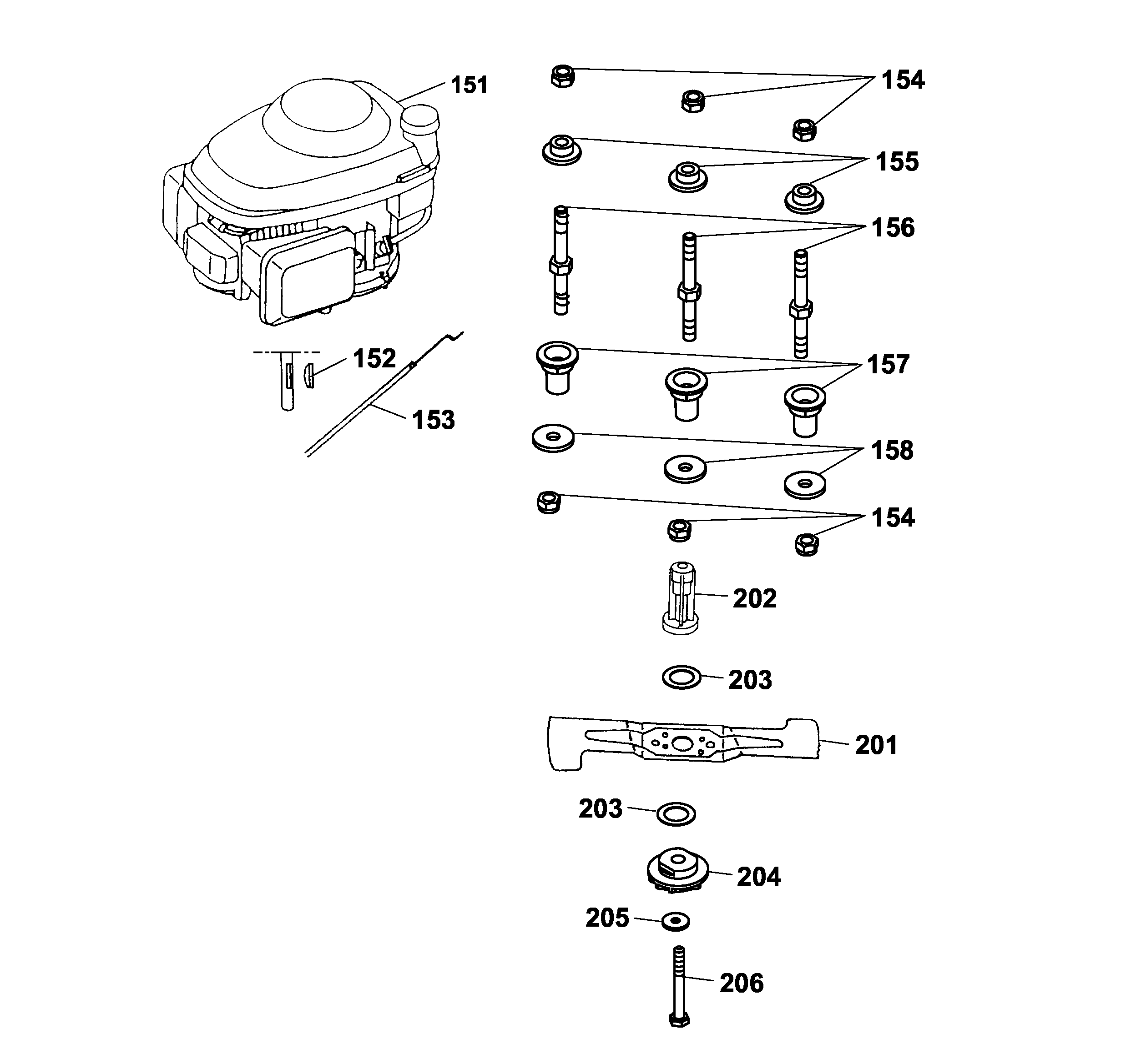 Listes de pièces de rechange