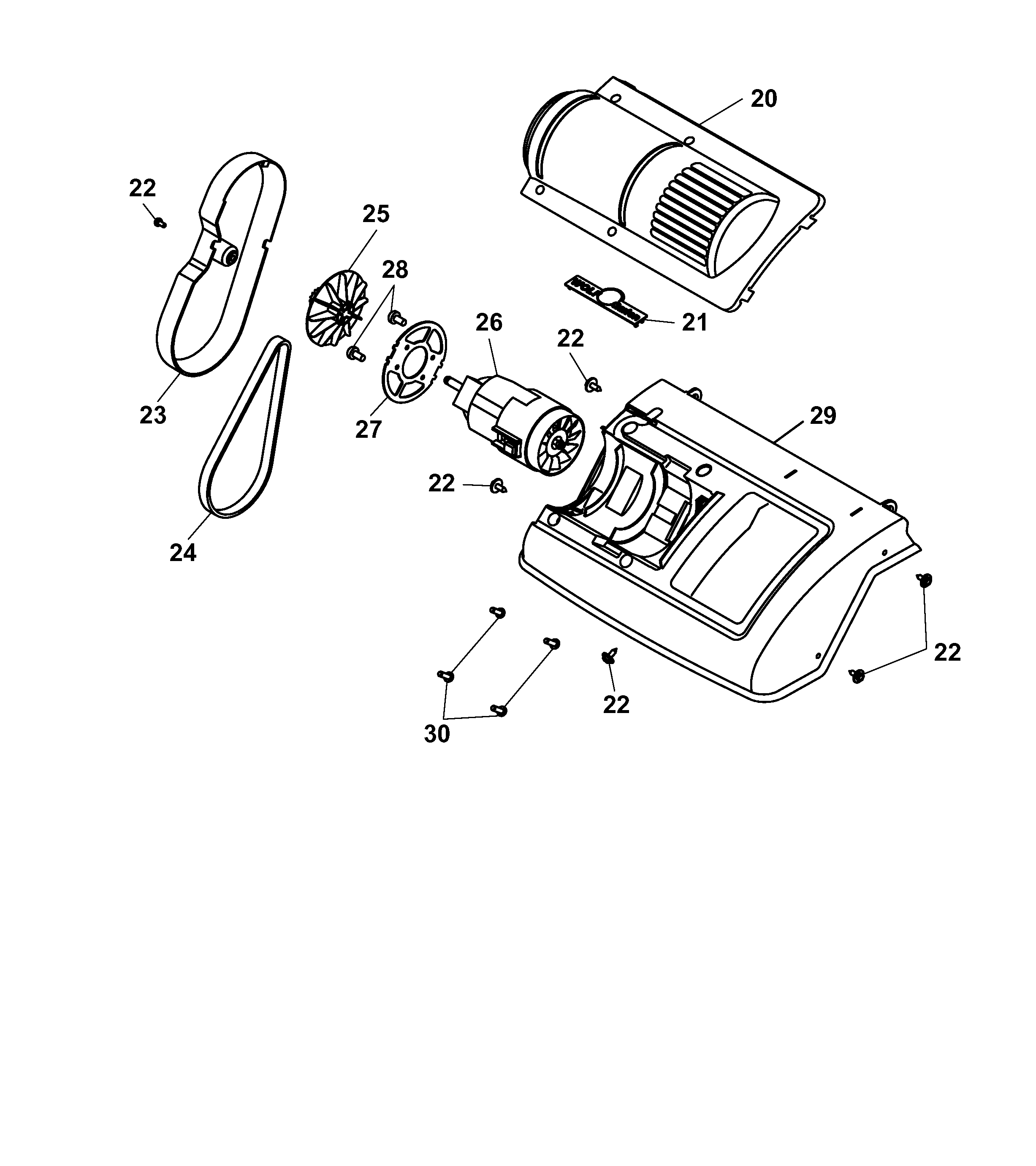 Listes de pièces de rechange