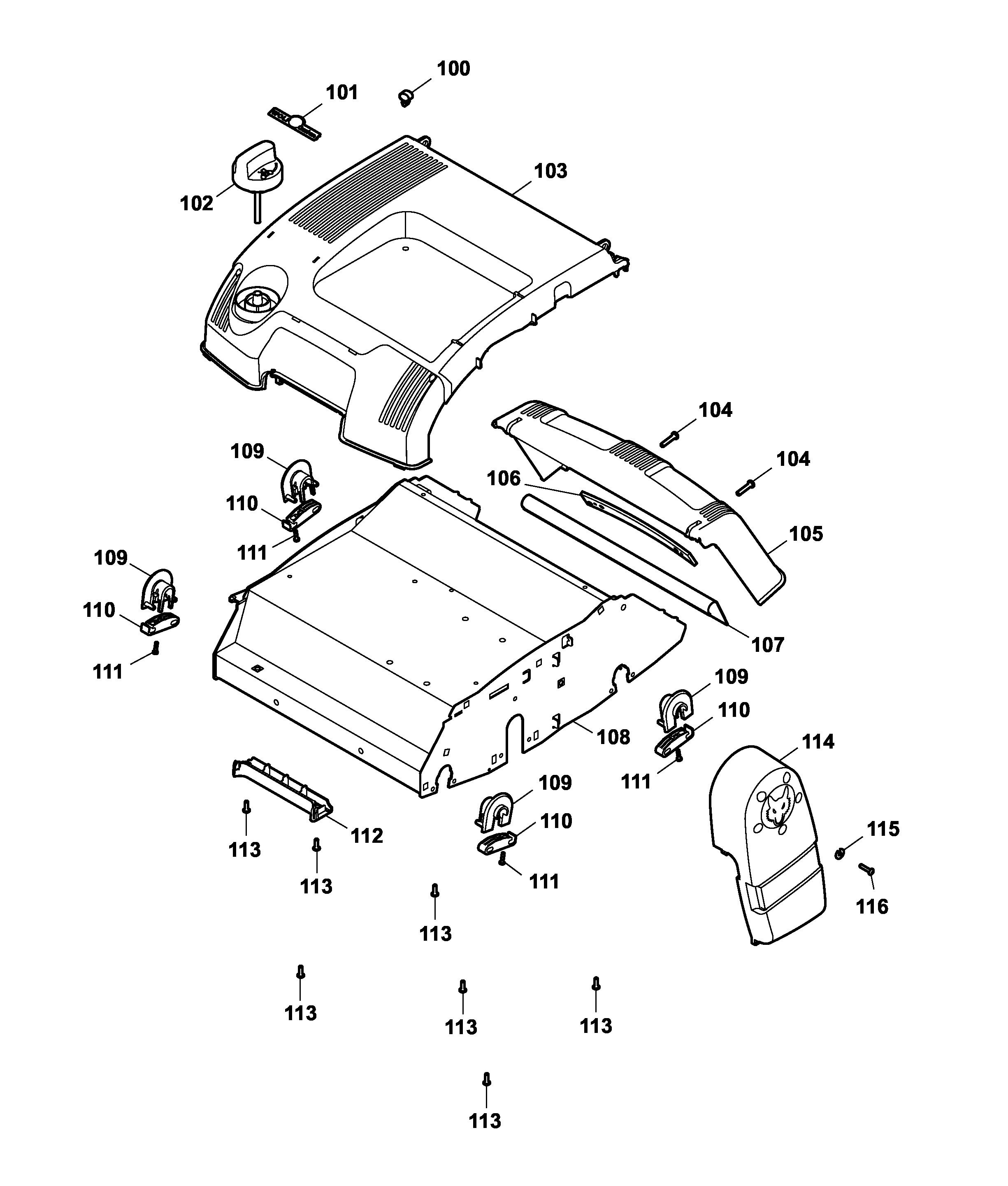 Listes de pièces de rechange