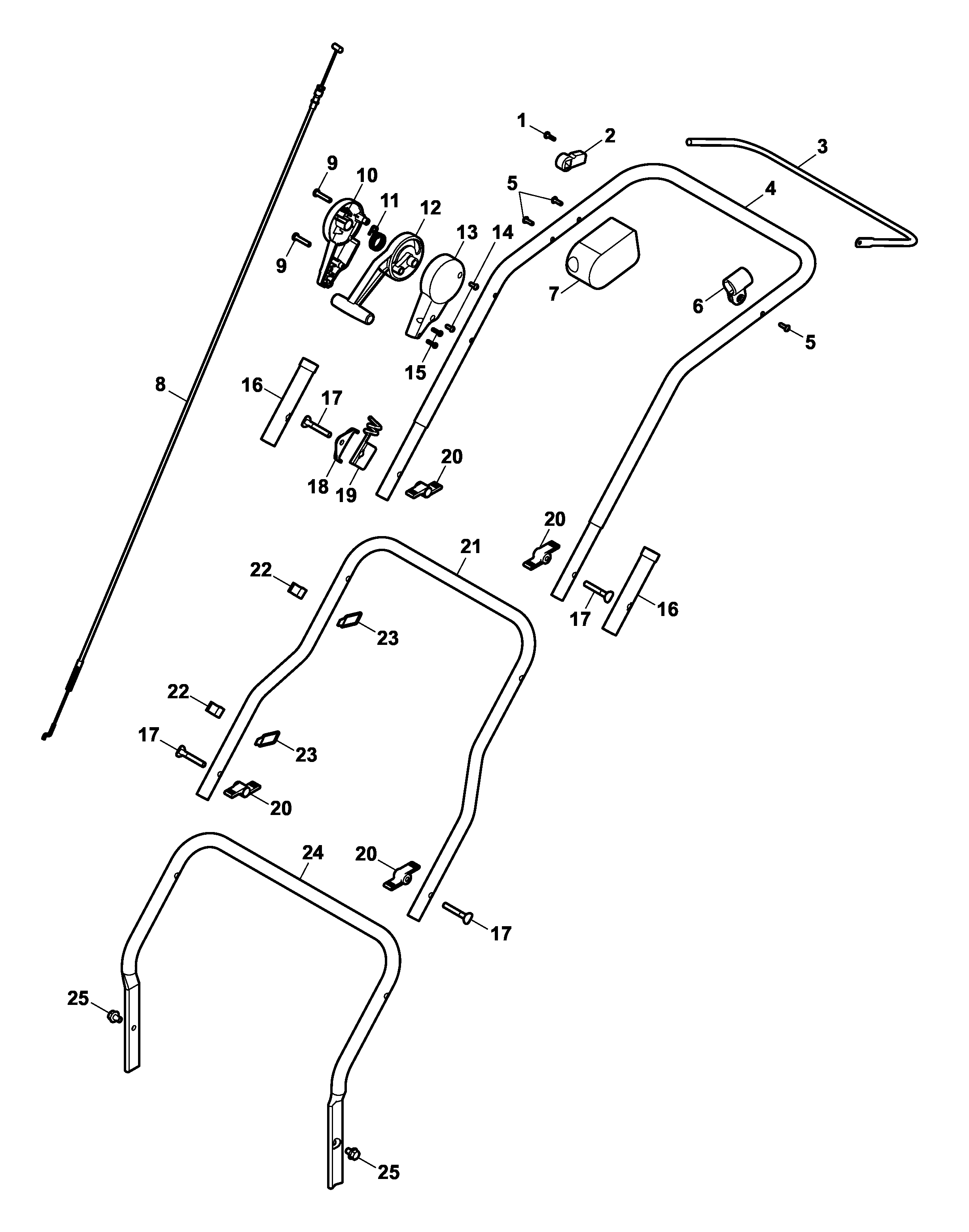 Listes de pièces de rechange