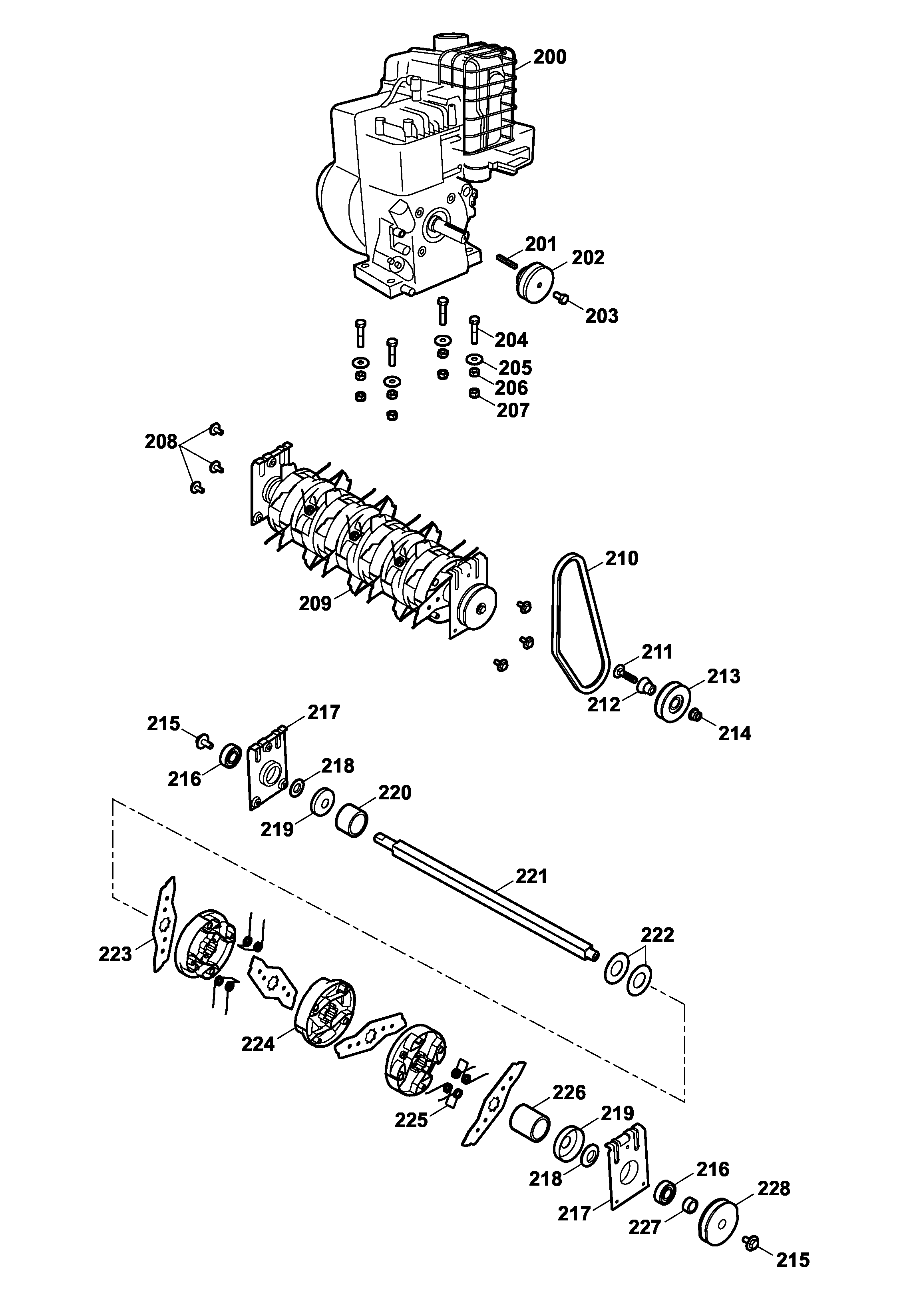 Listes de pièces de rechange