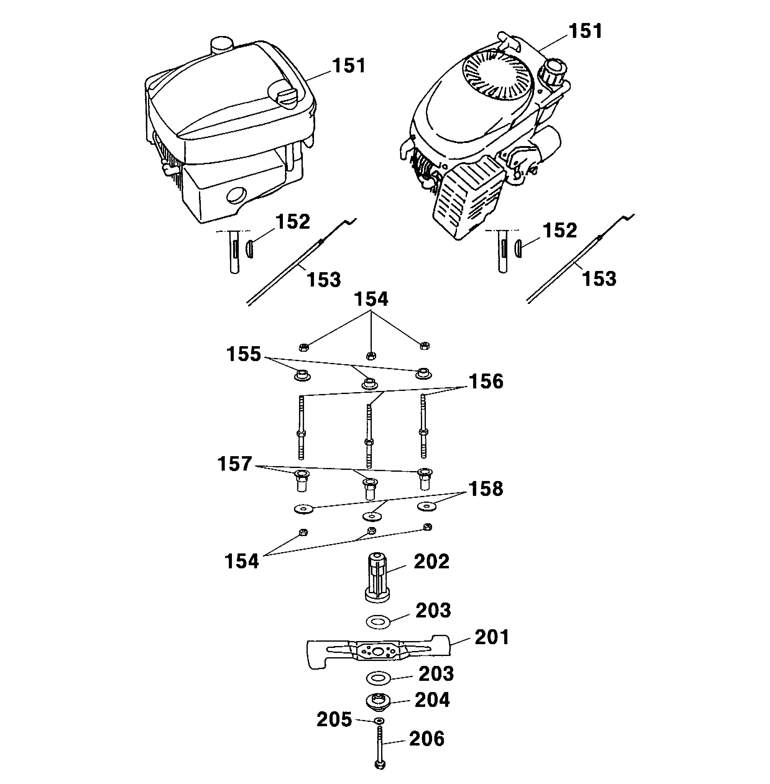 Listes de pièces de rechange