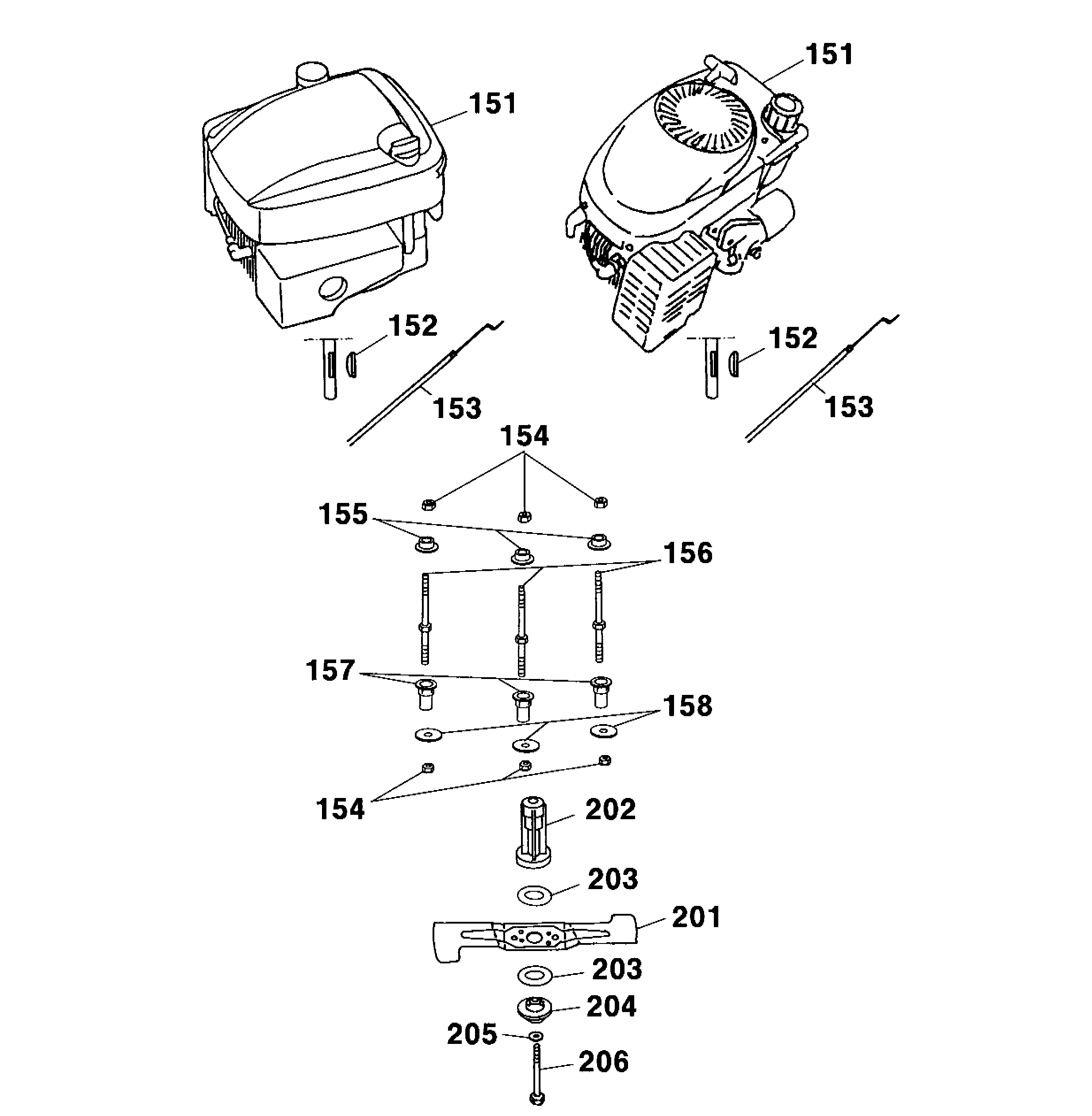 Listes de pièces de rechange
