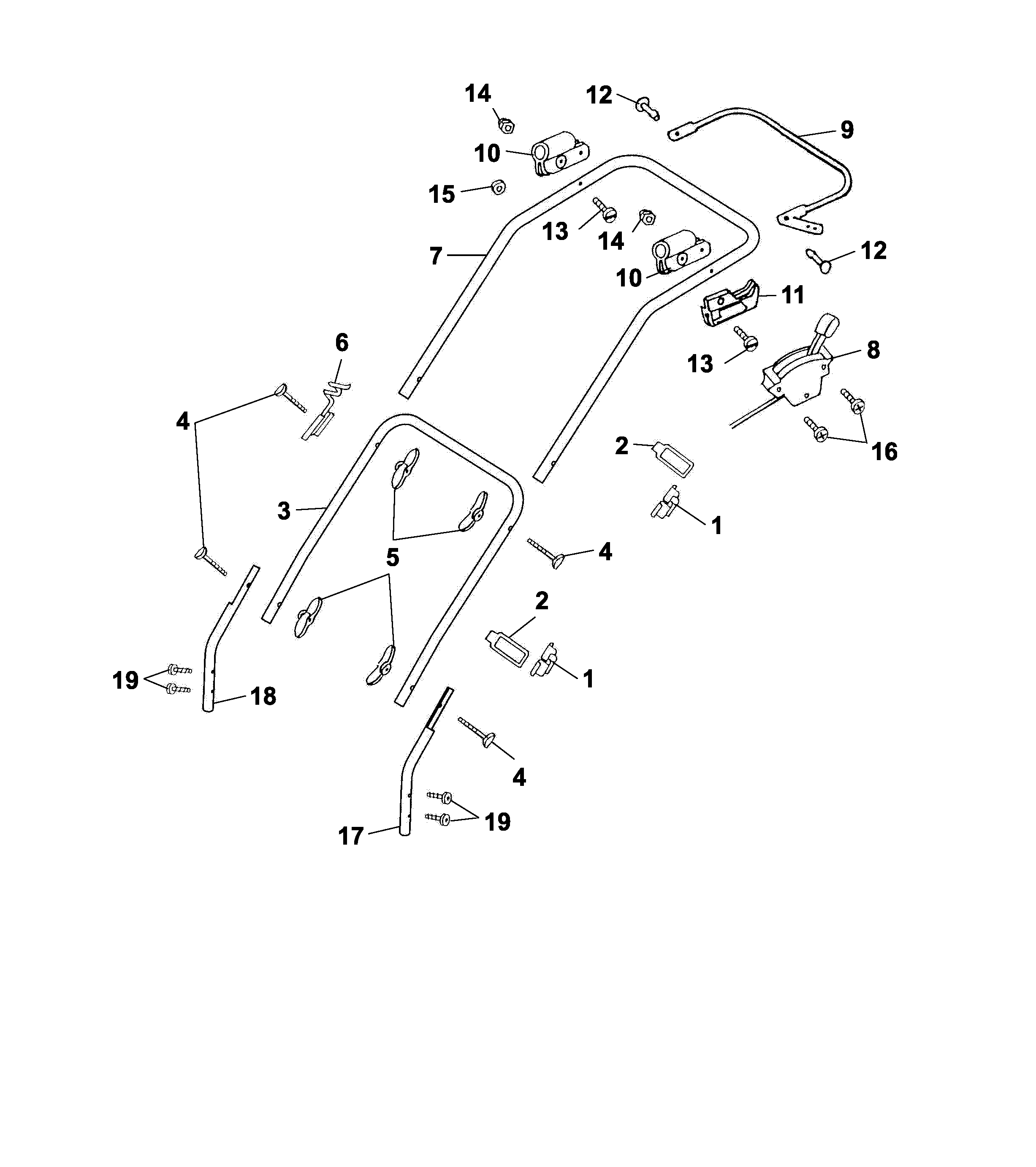 Listes de pièces de rechange