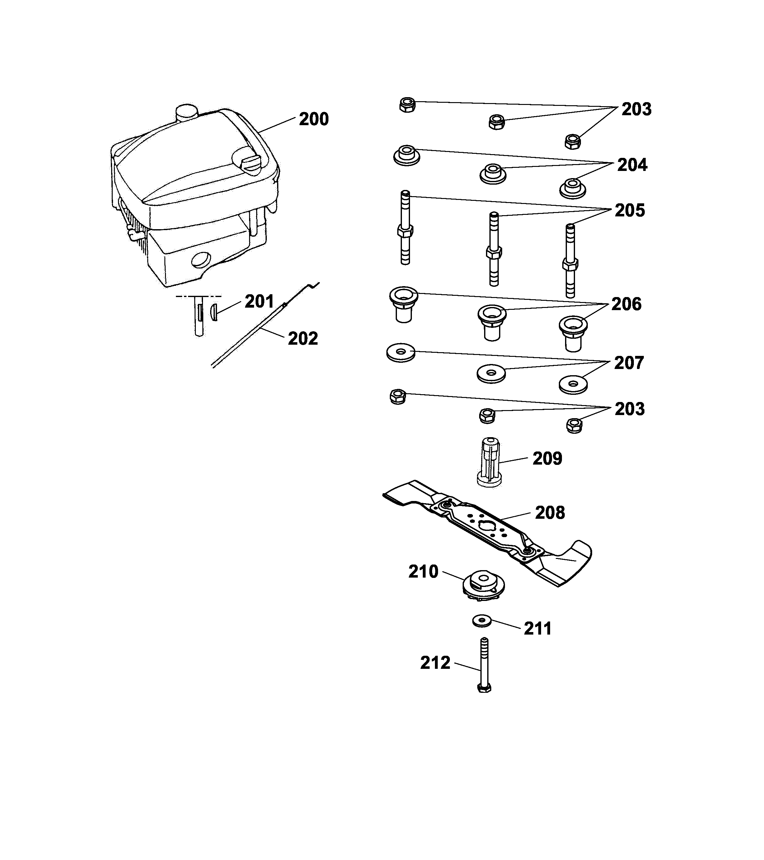 Listes de pièces de rechange