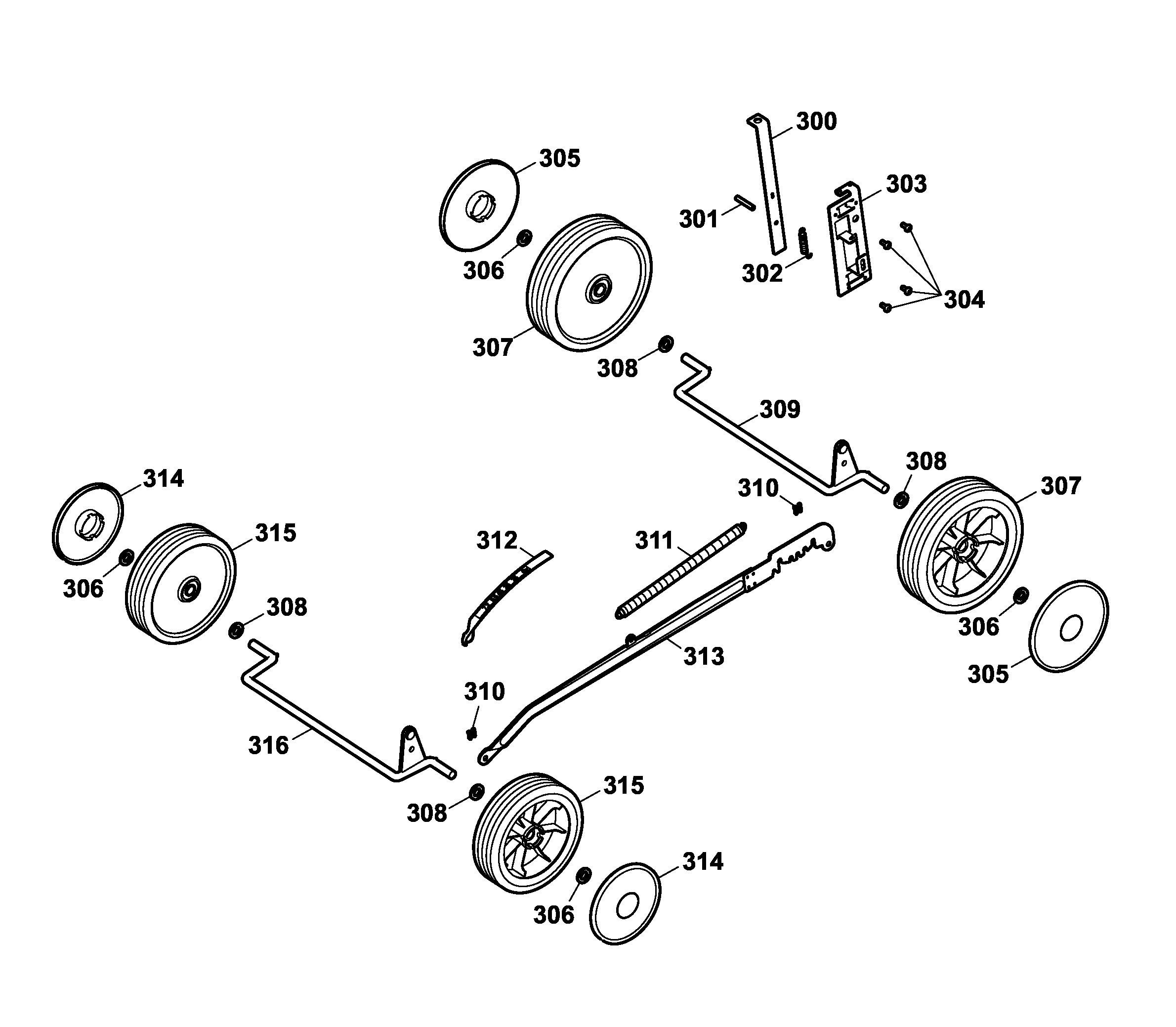 Listes de pièces de rechange
