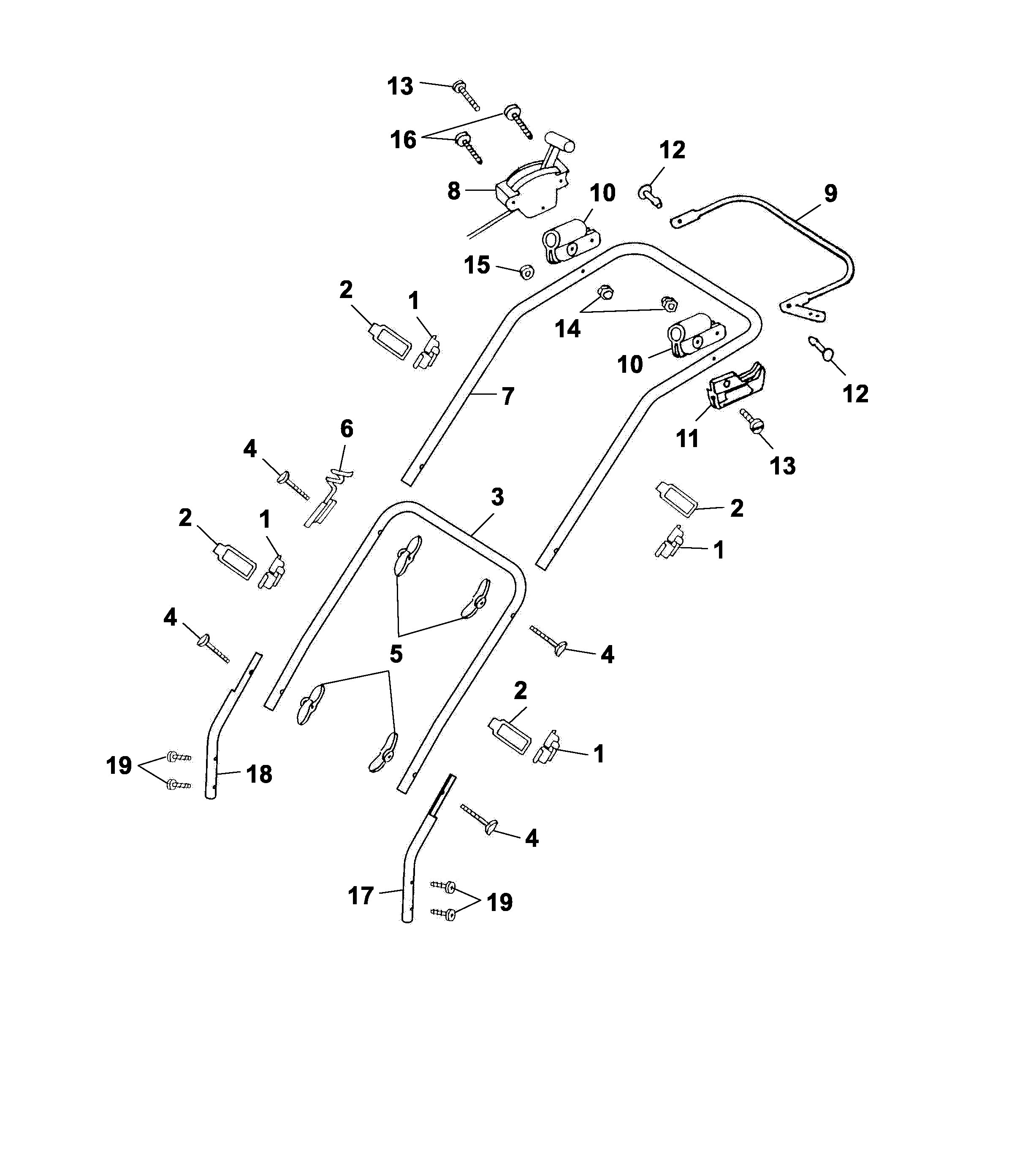 Listes de pièces de rechange