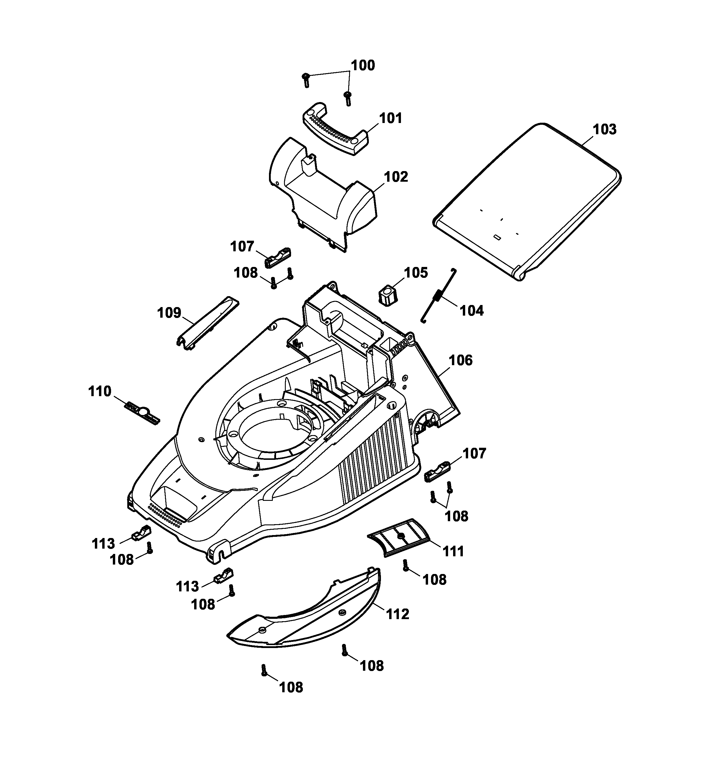 Listes de pièces de rechange