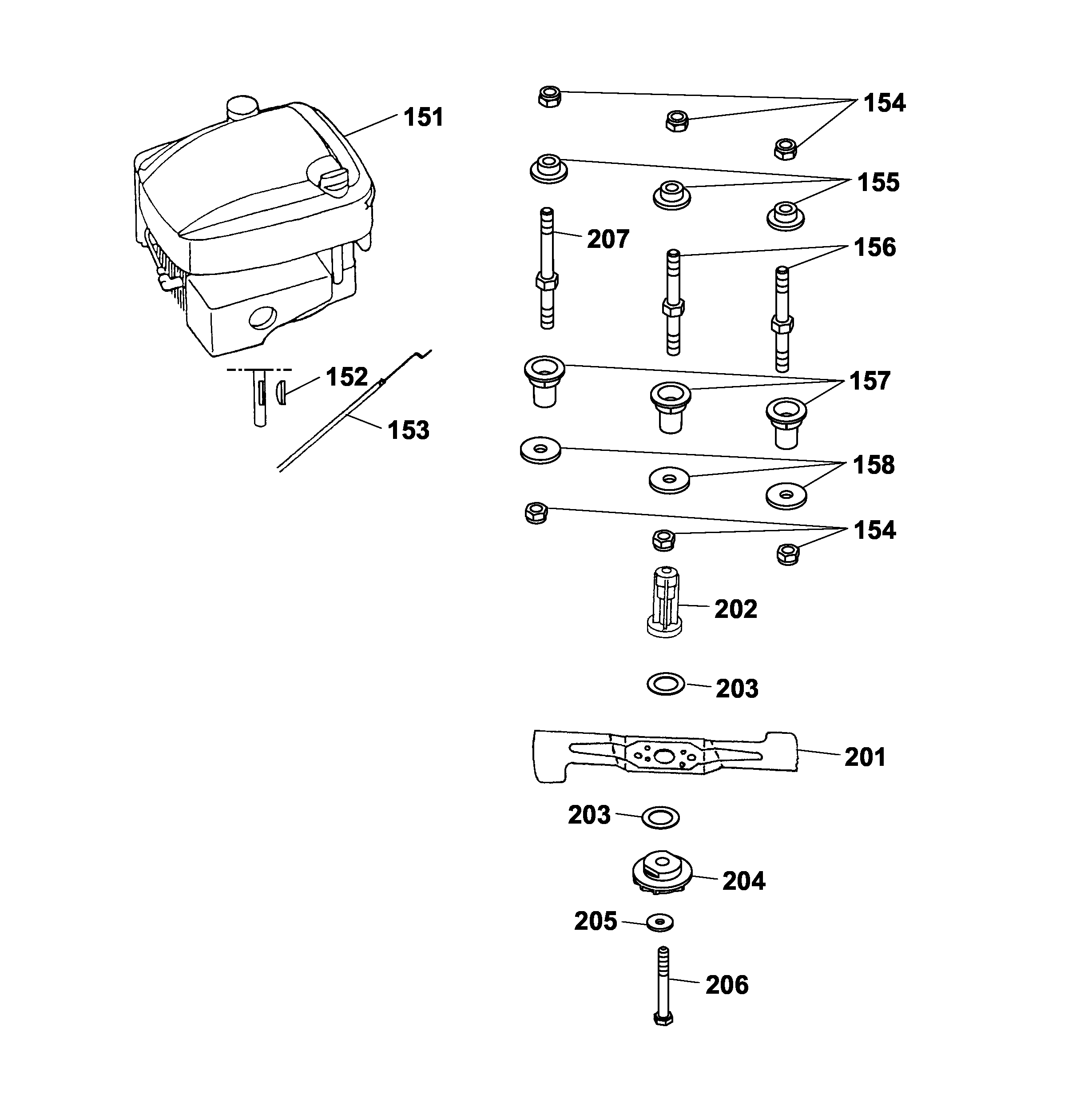 Listes de pièces de rechange