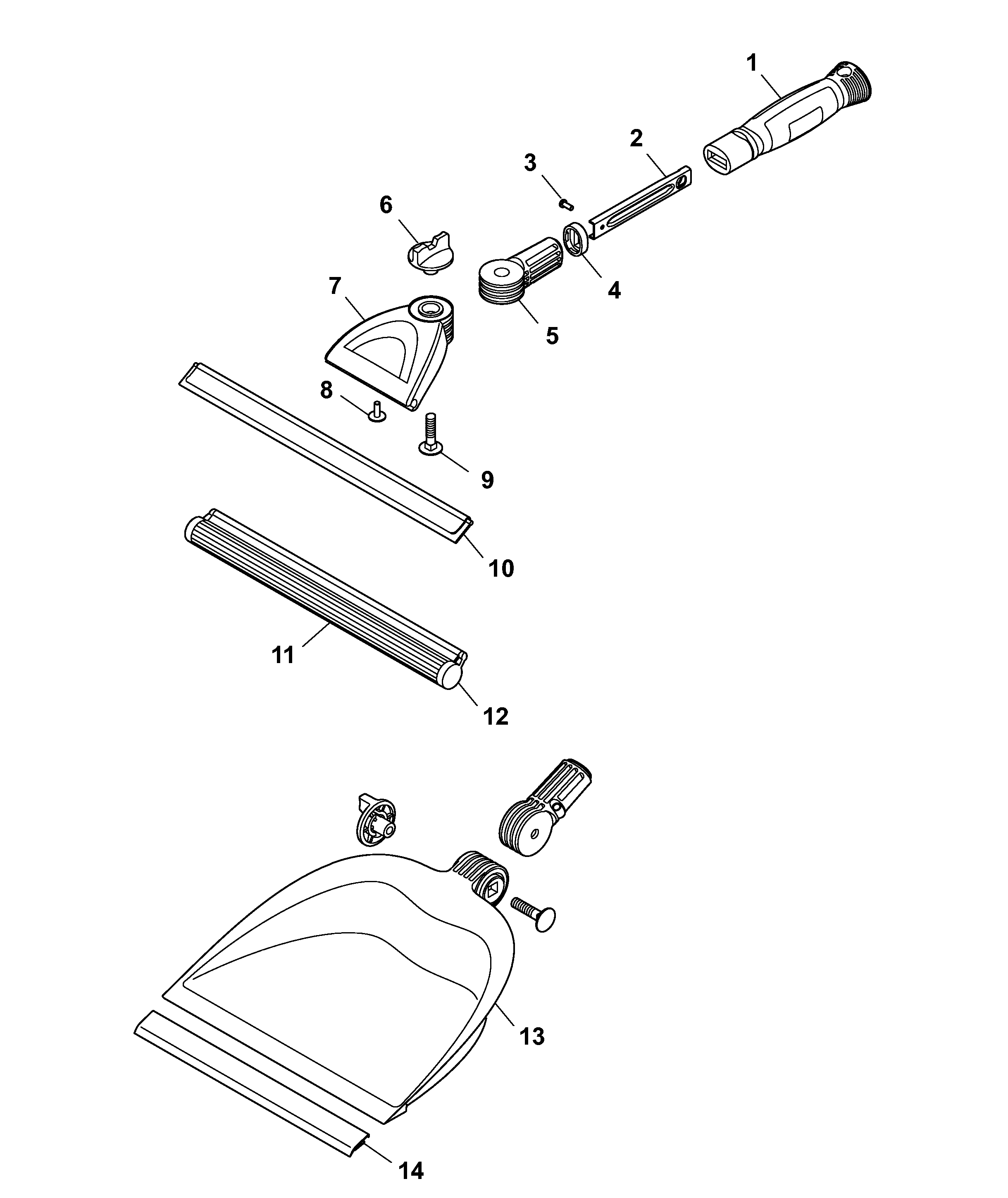 Listes de pièces de rechange
