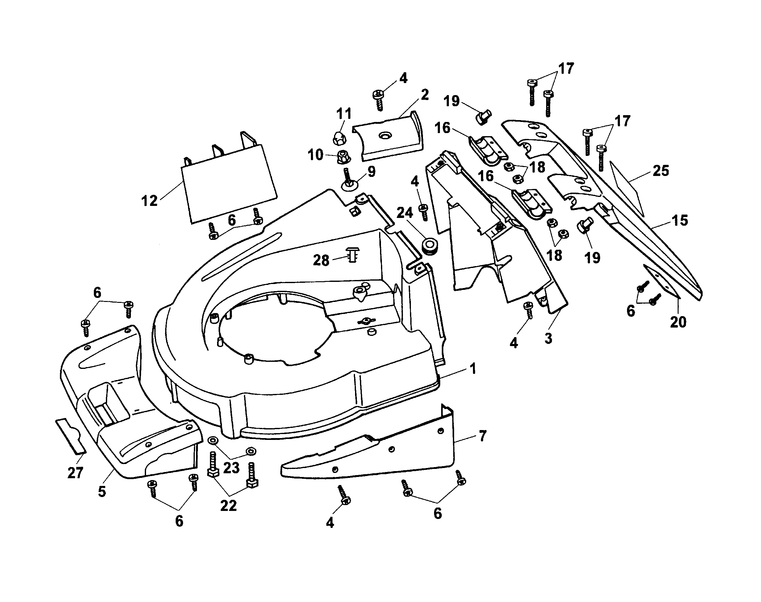 Listes de pièces de rechange