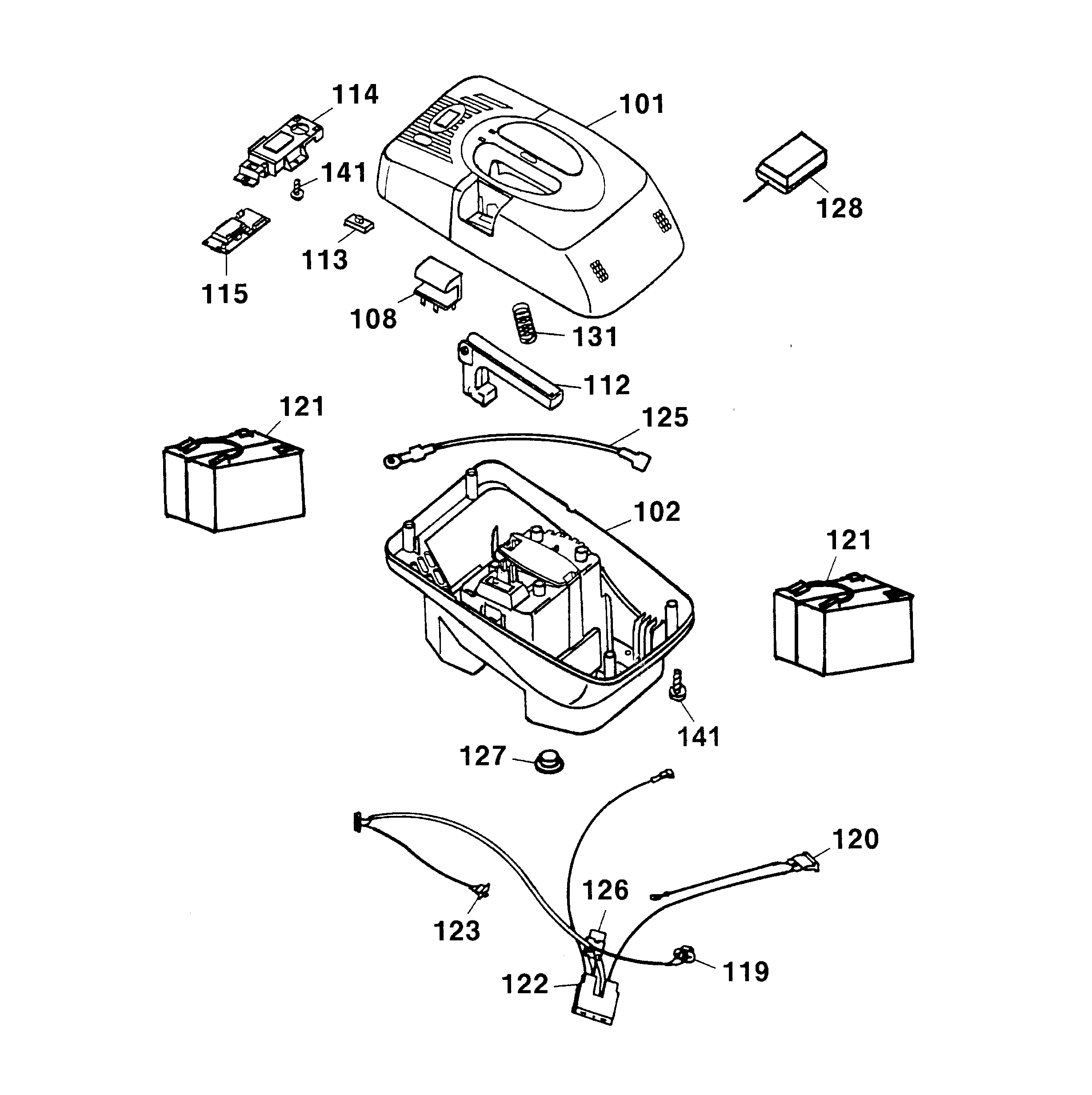 Listes de pièces de rechange