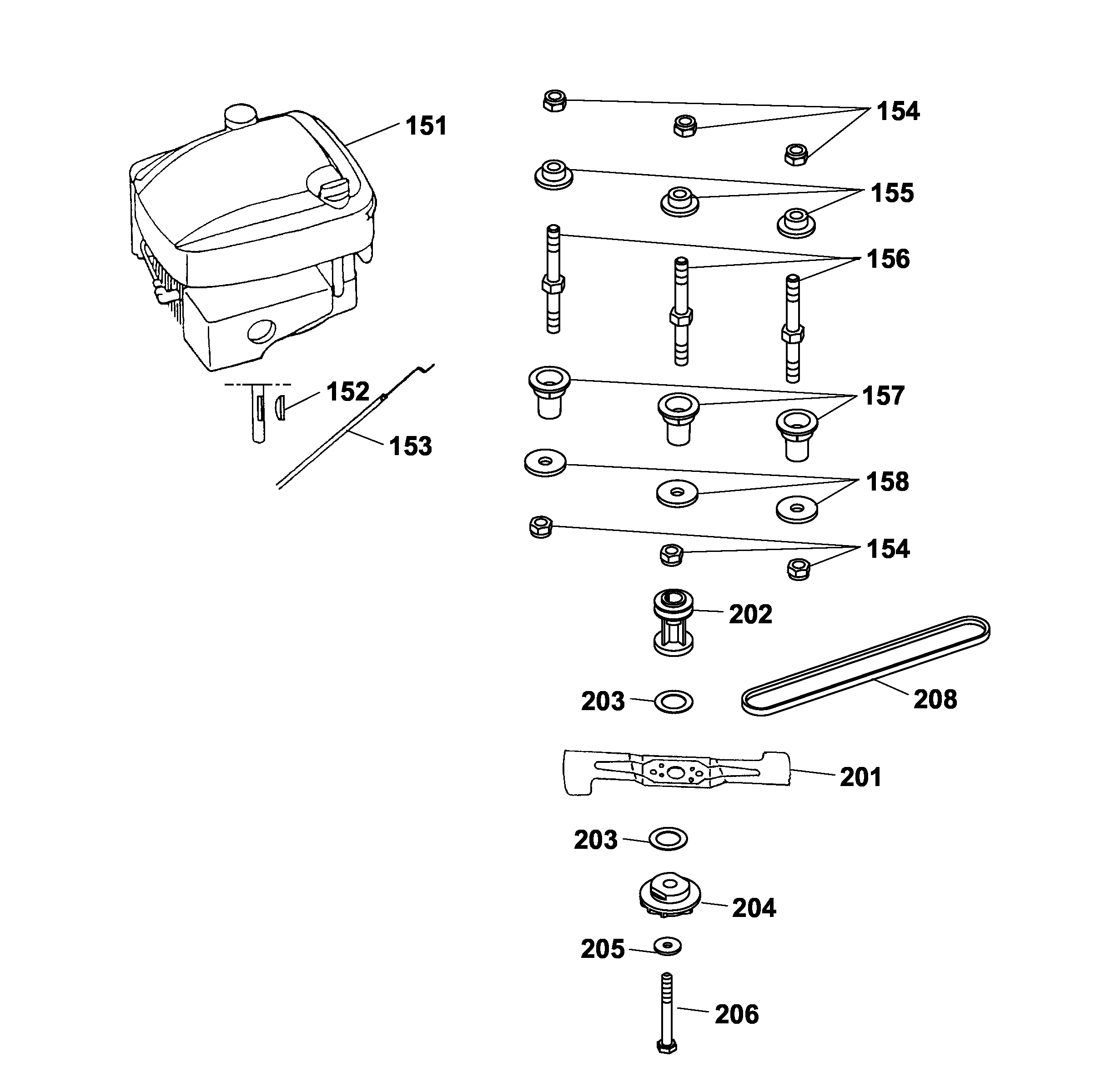 Listes de pièces de rechange