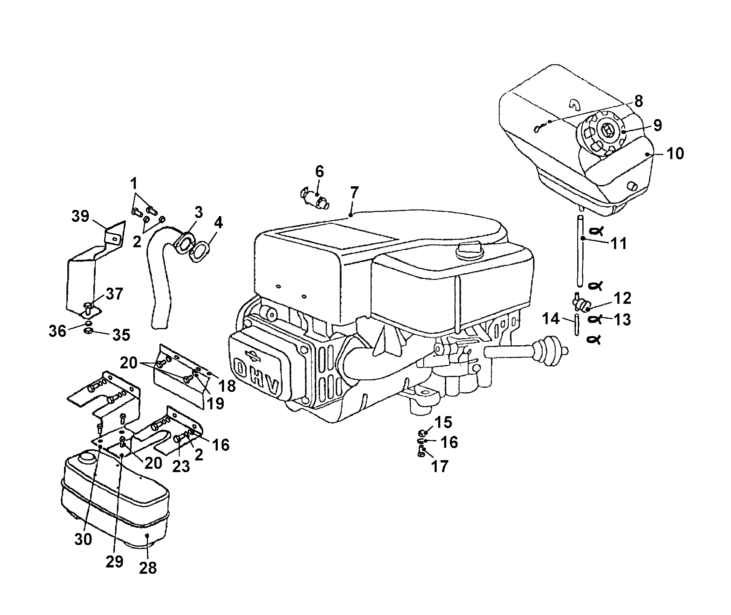 Listes de pièces de rechange