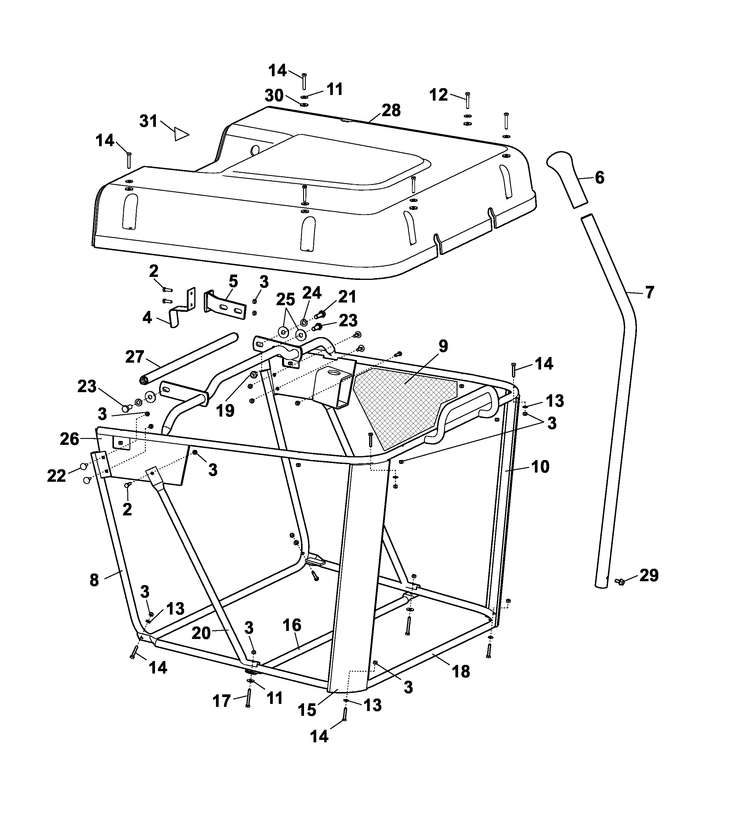 Listes de pièces de rechange