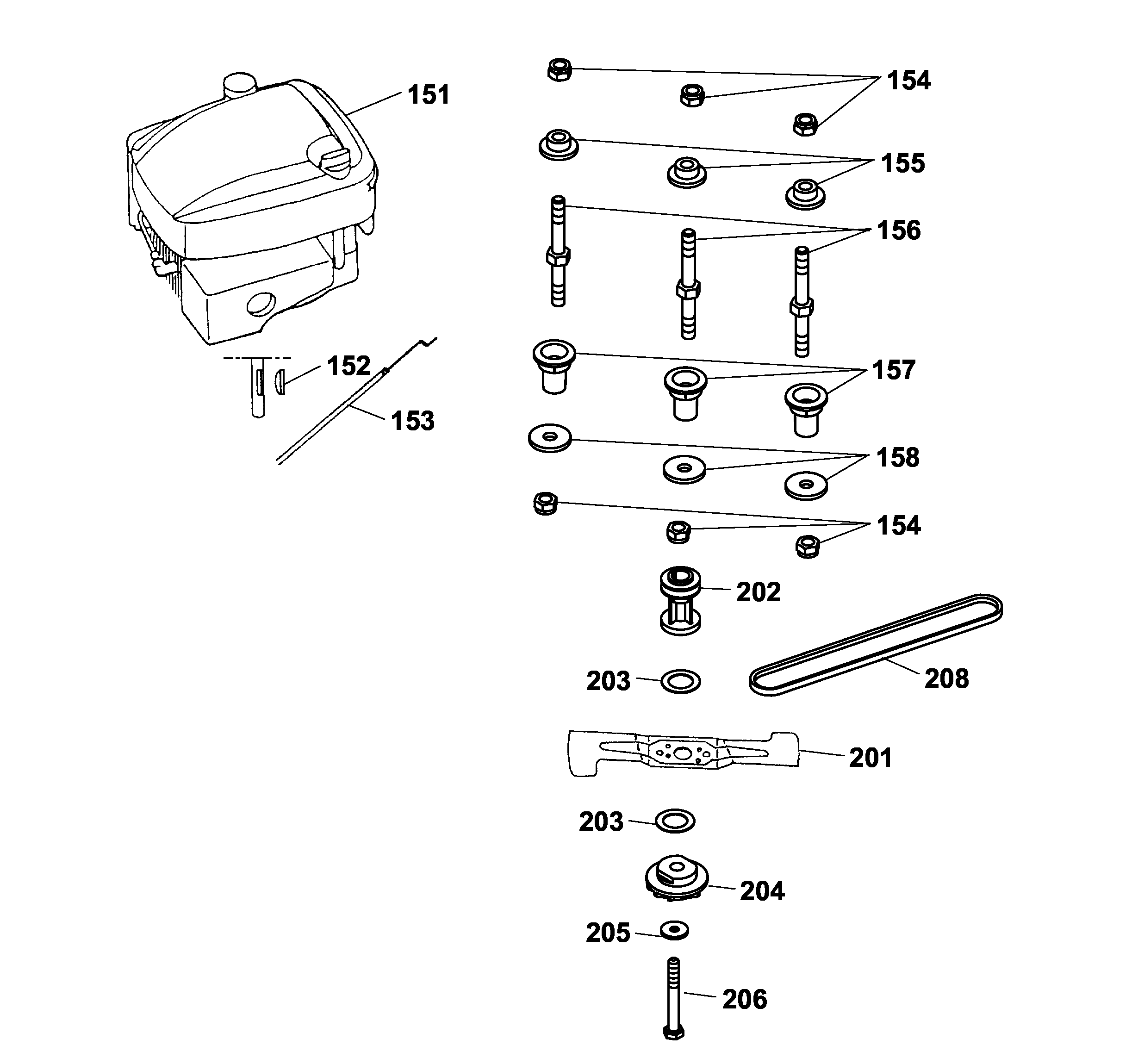 Listes de pièces de rechange