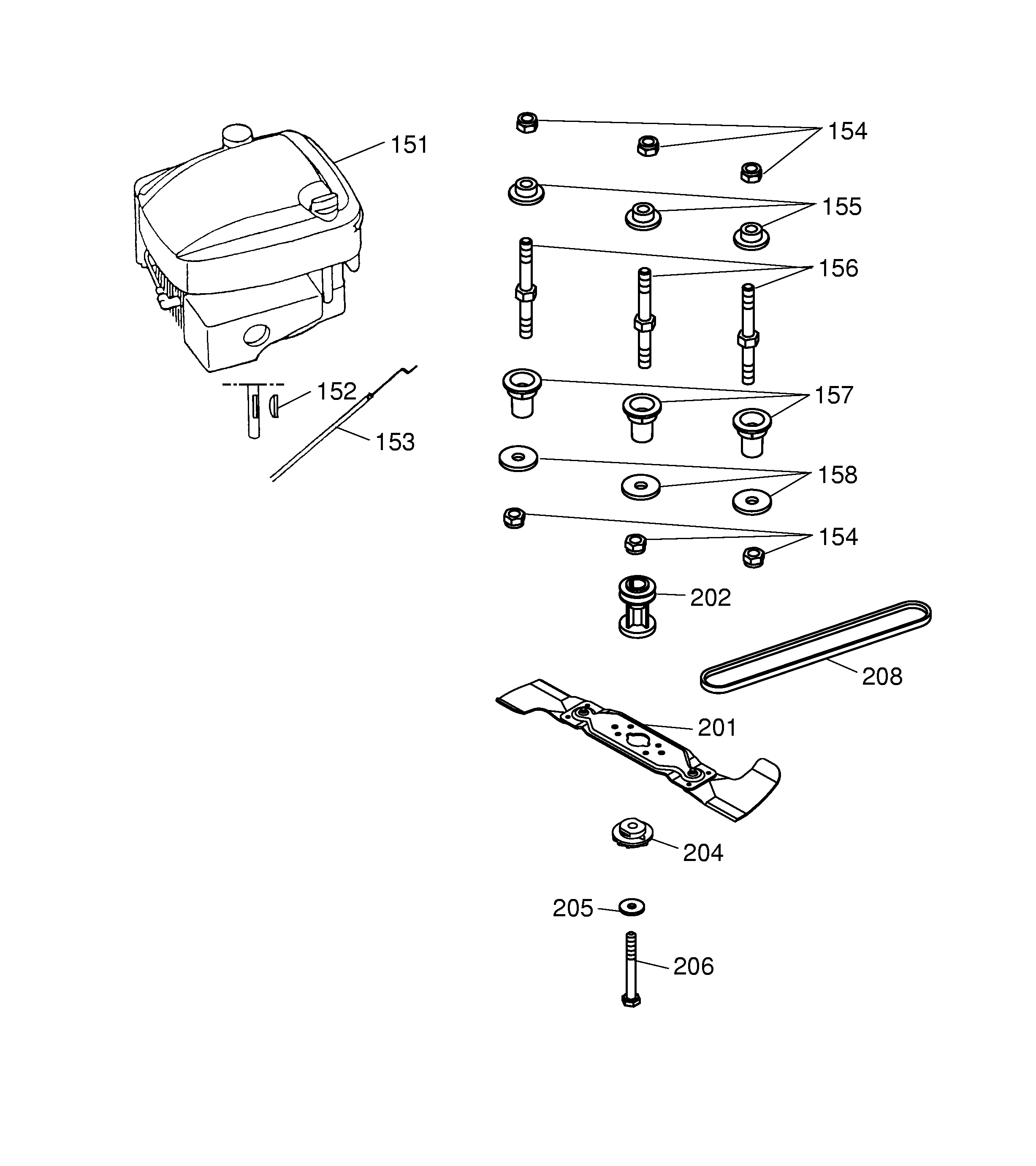Listes de pièces de rechange
