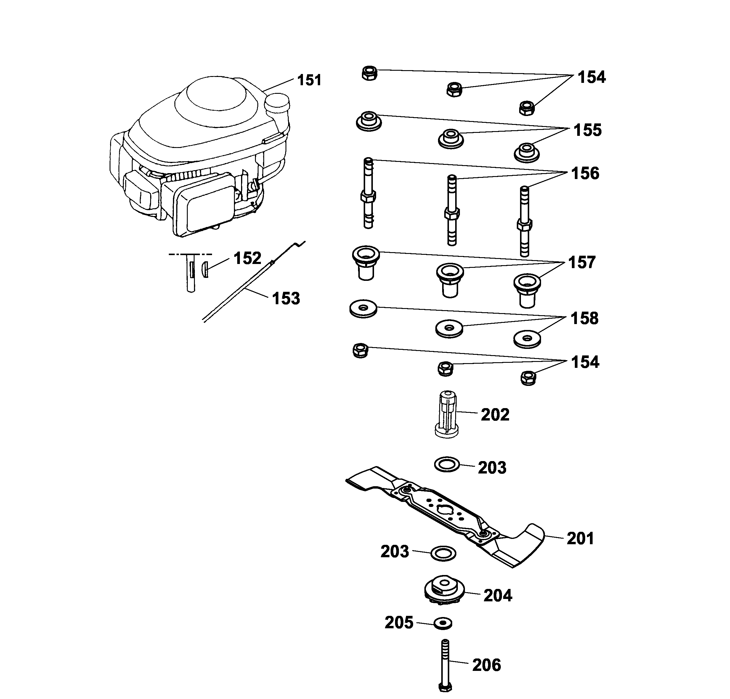 Listes de pièces de rechange