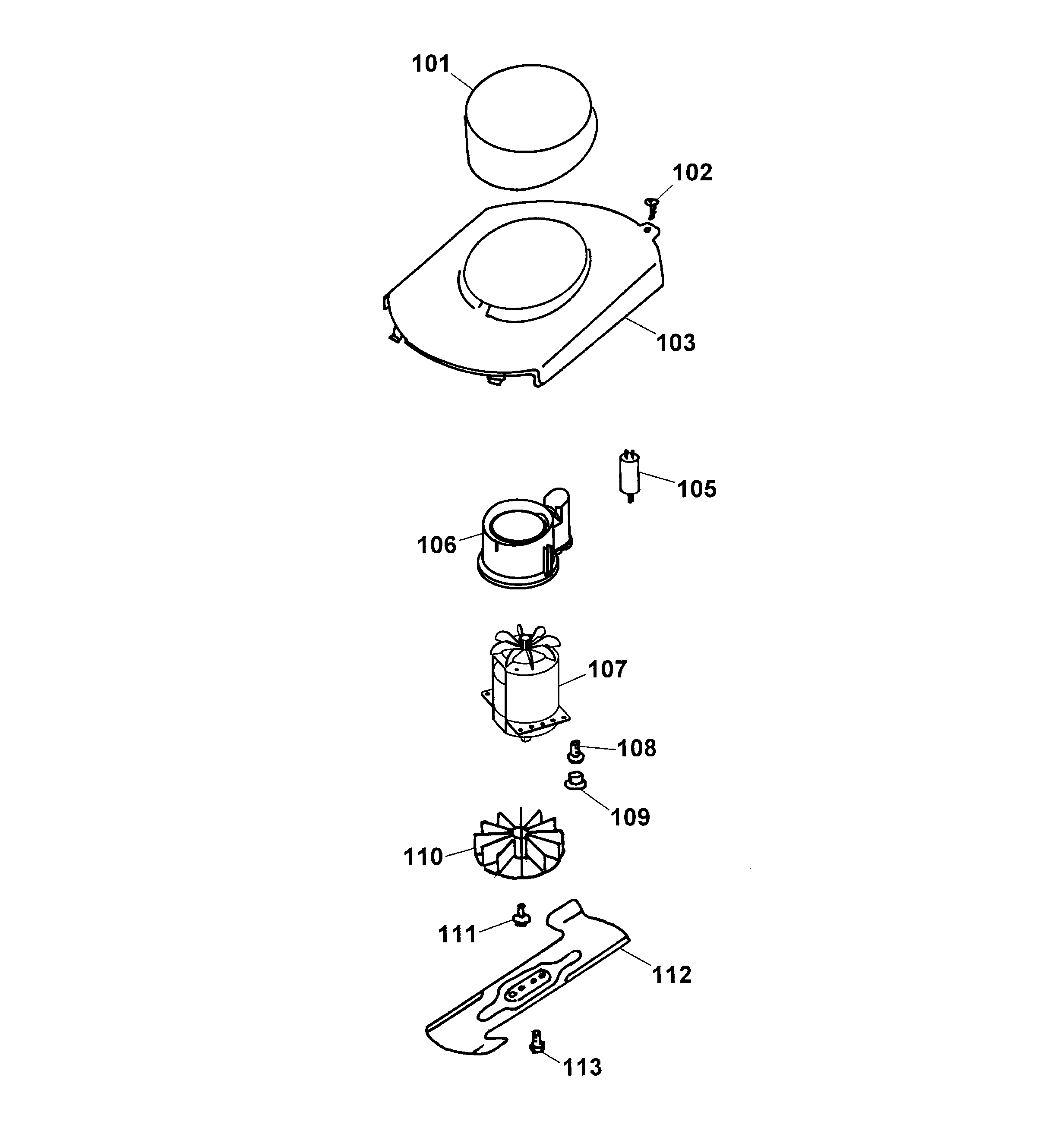 Listes de pièces de rechange