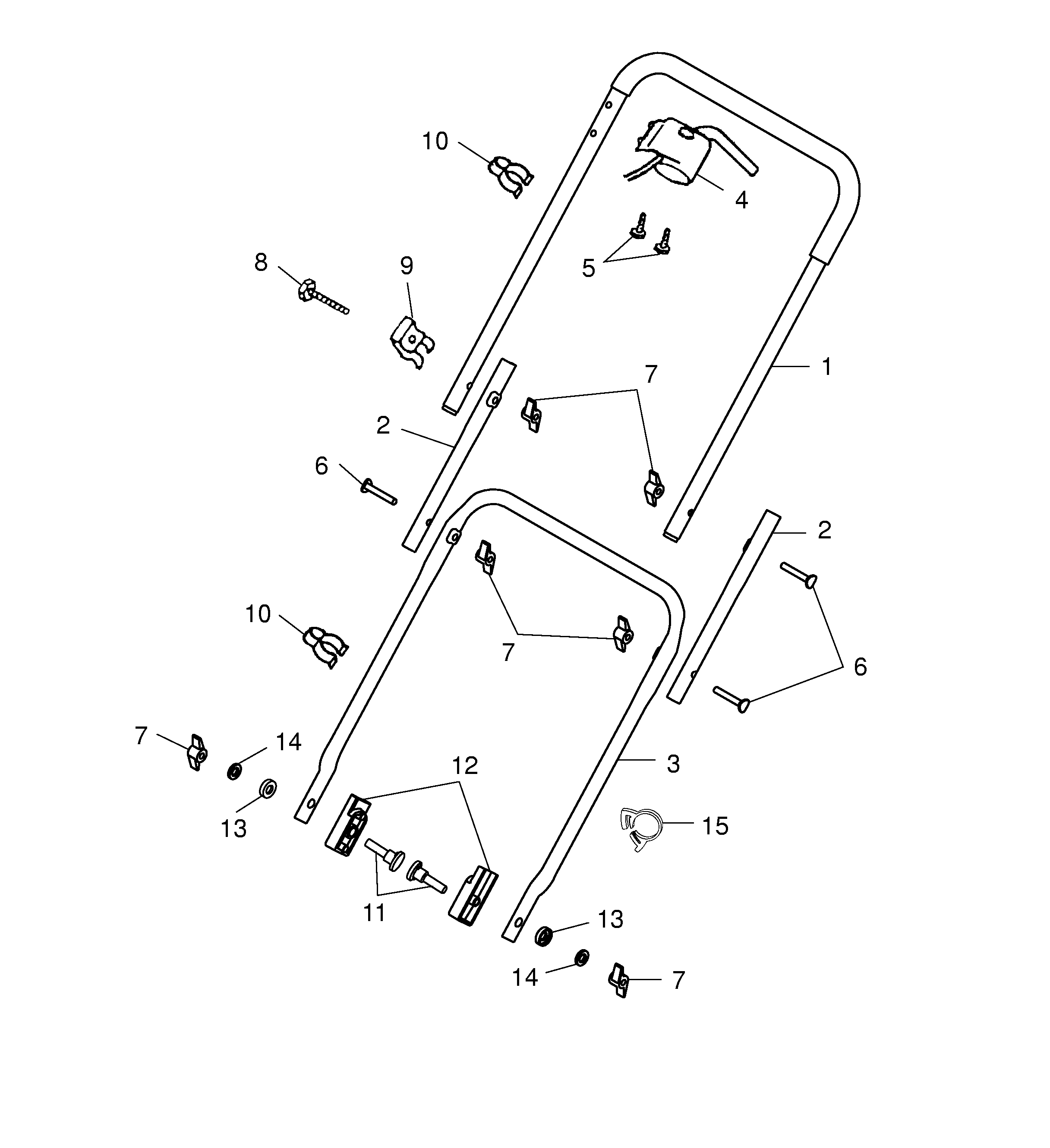 Listes de pièces de rechange